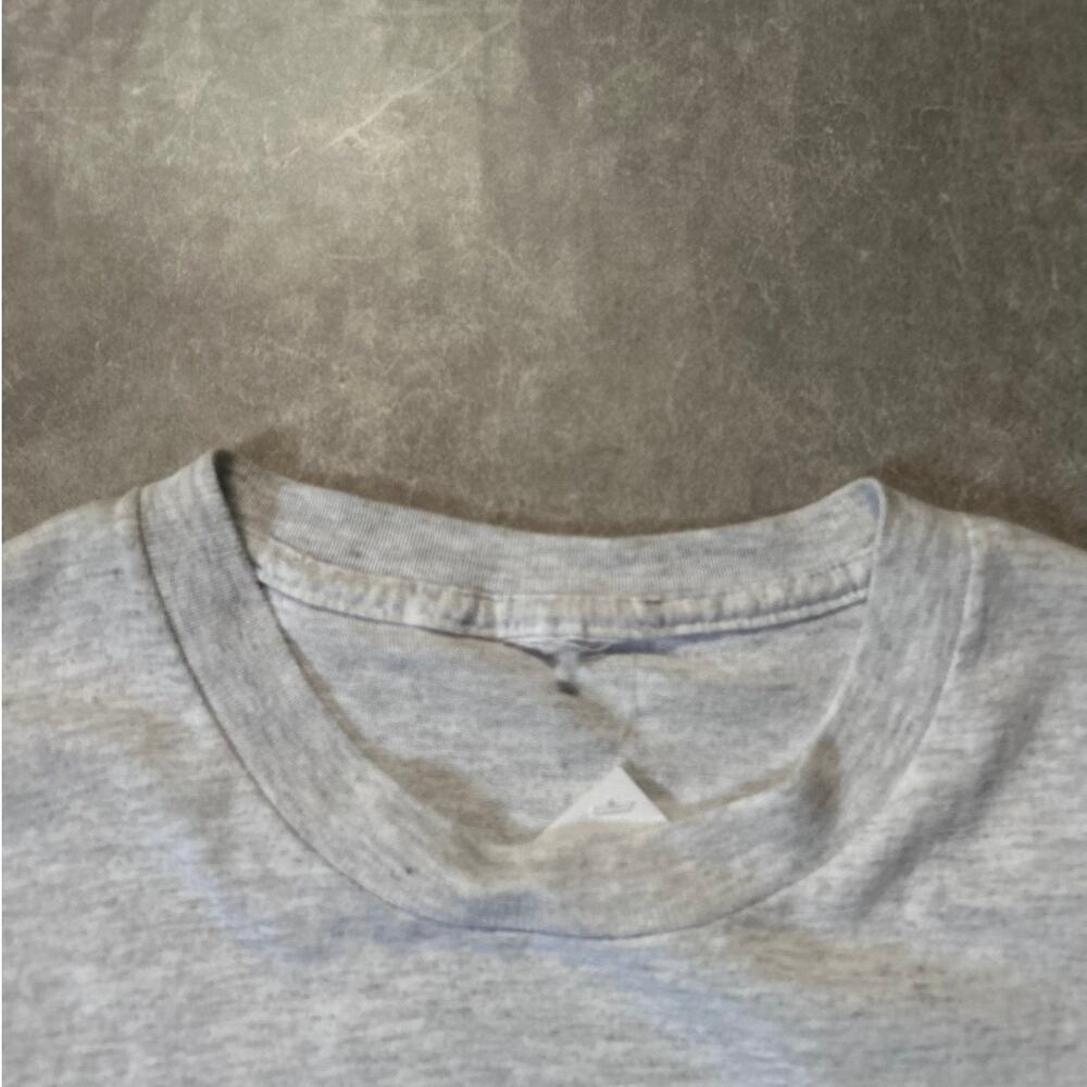 90s Vintage Harley Davidson Circle Logo Heather Gray T Shirt -XL - Picture 4 of 4